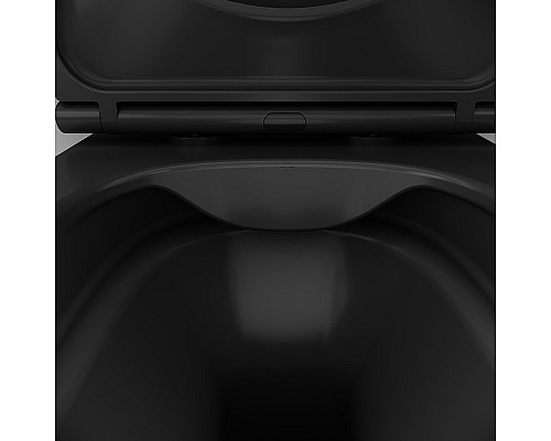 Унитаз AM.PM Func FlashClean C8F1700MBSC подвесной Черный матовый с сиденьем Микролифт