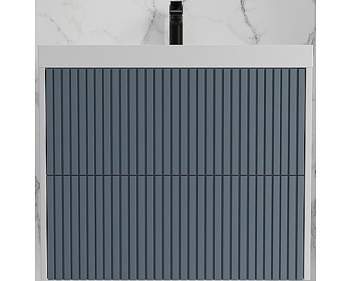 Тумба под раковину Style Line Стокгольм 70 ЛС-00002312 подвесная Графит софт