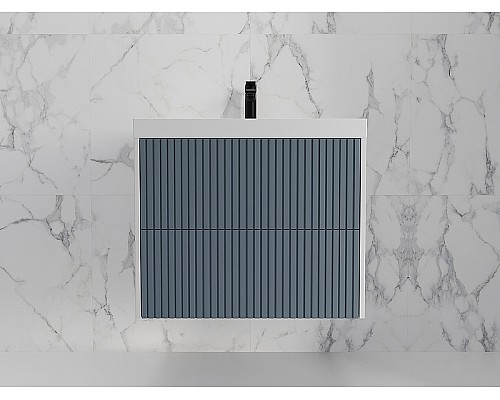 Тумба под раковину Style Line Стокгольм 70 ЛС-00002312 подвесная Графит софт