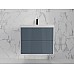 Тумба под раковину Style Line Стокгольм 70 ЛС-00002312 подвесная Графит софт