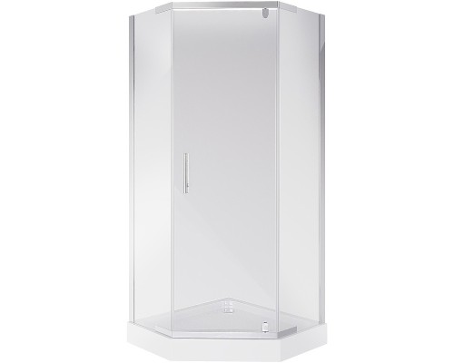 Душевой уголок Niagara Eco 100х100 NG-010-14D профиль Хром стекло прозрачное