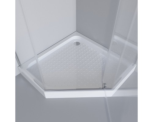 Душевой уголок Niagara Eco 100х100 NG-010-14D профиль Хром стекло прозрачное