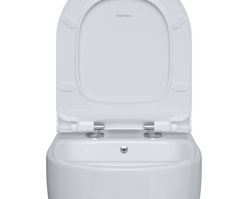 Унитаз Berges Ego XL подвесной с сиденьем Микролифт