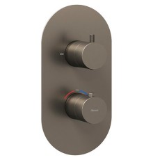 Смеситель для душа Ravak Espirit ES 063.20GB.O2 с термостатом Графит