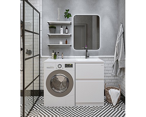 Тумба под раковину Grossman Марсал 120 121203 Белая