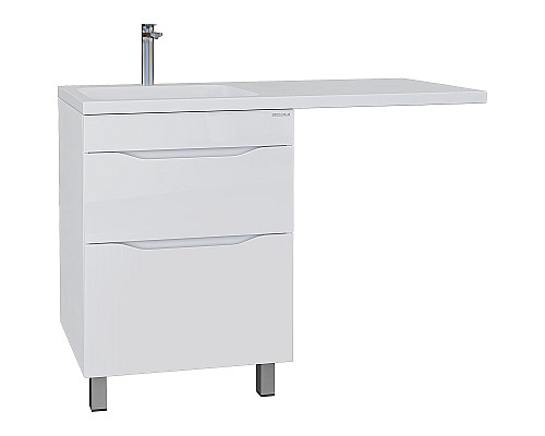 Раковина Grossman Madera Камилла 120 L 1101003 на стиральную машину Белая