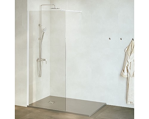 Душевая перегородка RGW Walk In WA-010W 90 351001009-15 профиль Белый стекло прозрачное