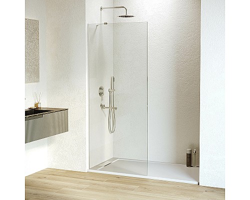 Душевая перегородка RGW Walk In WA-110 80 351011008-11 профиль Хром стекло прозрачное