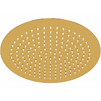 Верхний душ WasserKRAFT Sauer A263 Золото глянцевое