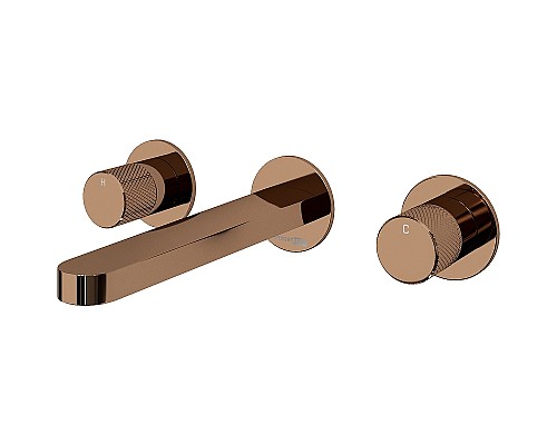 Смеситель для раковины WasserKRAFT Paar 8845 Розовое золото