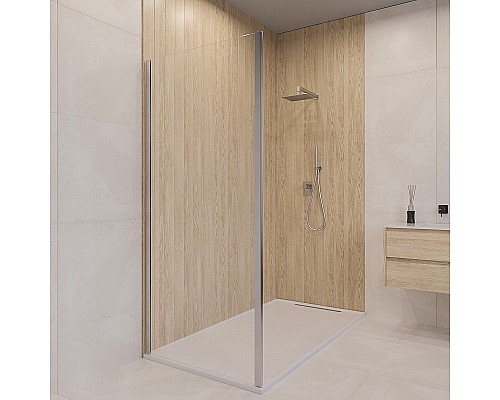 Душевая стенка RGW Z-050-5 100 352205500-11 профиль Хром стекло прозрачное