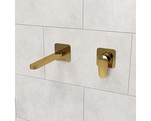 Смеситель для раковины WasserKRAFT Neckar A2151.279 Золото глянцевое