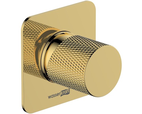Смеситель для ванны WasserKRAFT Ems A7651.303.305.280.197.207 Золото глянцевое
