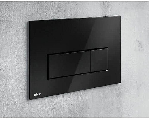 Инсталляция Alcaplast AM101/1120-4:1 RU M578-0001 для унитаза с Черной матовой клавишей смыва