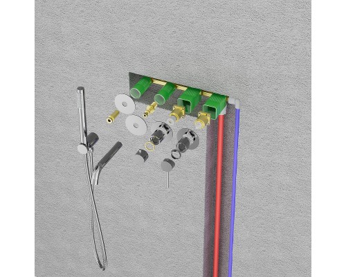 Смеситель для ванны Timo Saona 2314/18YSM Черное золото