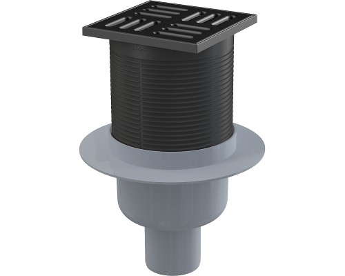 Душевой трап Alcaplast APV32BLACK с Черной матовой решеткой