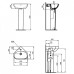 Раковина Ideal Standard I.Life A 45 угловая Евробелая