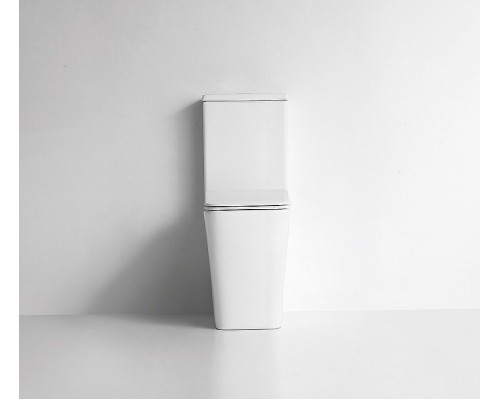 Унитаз компакт CeramaLux TR2170 с бачком и сиденьем Микролифт