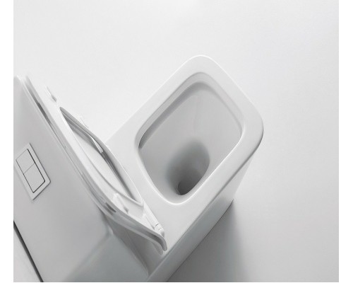 Унитаз компакт CeramaLux TR2170 с бачком и сиденьем Микролифт