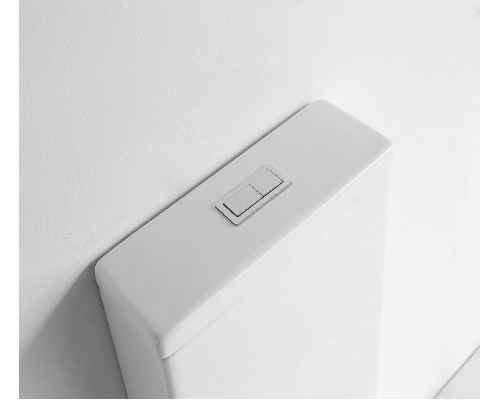 Унитаз компакт CeramaLux TR2170 с бачком и сиденьем Микролифт