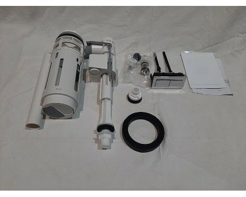 Унитаз компакт CeramaLux TR2170 с бачком и сиденьем Микролифт