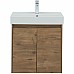 Тумба с раковиной Aquanet Nova Lite 60 302525 подвесная Дуб рустикальный