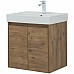 Тумба с раковиной Aquanet Nova Lite 60 302525 подвесная Дуб рустикальный
