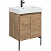 Тумба с раковиной Aquanet Nova Lite 60 302525 подвесная Дуб рустикальный