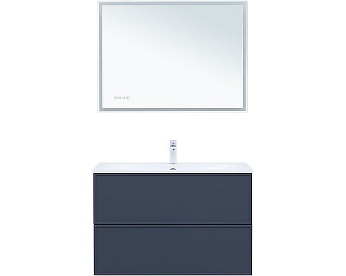 Тумба под раковину Aquanet Арт 100 313267 подвесная Маренго