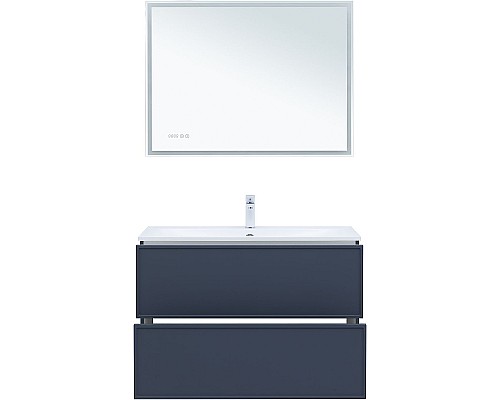 Тумба под раковину Aquanet Арт 100 313267 подвесная Маренго