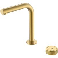 Смеситель для раковины Boheme Tech 158-MG Золото матовое