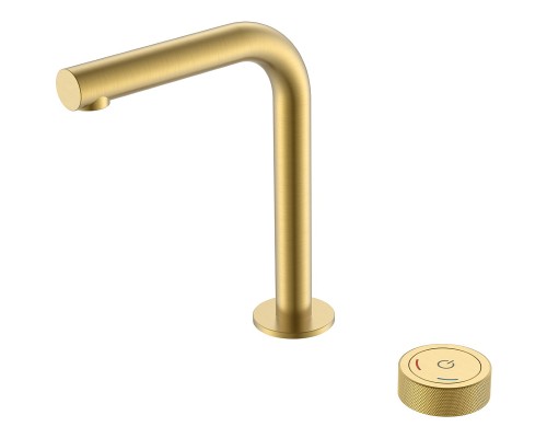 Смеситель для раковины Boheme Tech 158-MG Золото матовое