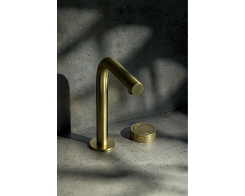 Смеситель для раковины Boheme Tech 158-MG Золото матовое