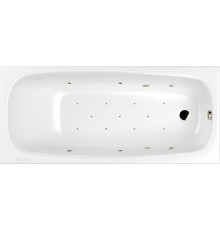 Акриловая ванна Whitecross Layla Slim 180x80 с гидромассажем