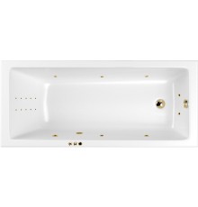 Акриловая ванна Whitecross Wave 150x70 с гидромассажем