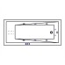 Акриловая ванна Whitecross Wave 150x70 с гидромассажем