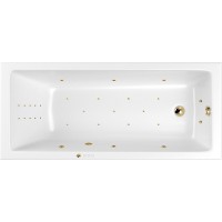 Акриловая ванна Whitecross Wave 150x70 с гидромассажем