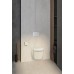 Комплект унитаза-биде Tece Spring S 955799 с инсталляцией с сиденьем Микролифт и клавишей смыва Хром глянцевый
