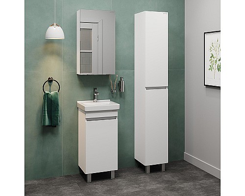 Тумба под раковину Onika Милтон Квадро 40 104009 Белая