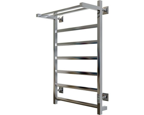 Электрический полотенцесушитель Aringa Порто 80x50 AR03013CH с полкой Хром