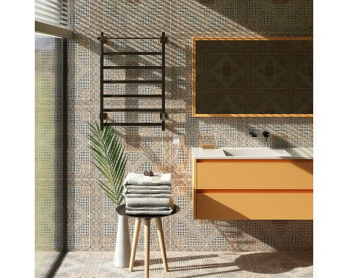 Электрический полотенцесушитель Aringa Порто 80x50 AR03013CH с полкой Хром