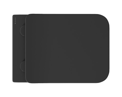 Унитаз Aqueduto Macio MAC0140 подвесной Черный матовый с сиденьем Микролифт