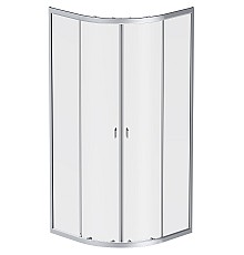 Душевой уголок AM.PM X-Joy Twin Slide 80х80 W88G-205-080MT64 профиль Хром матовый стекло прозрачное