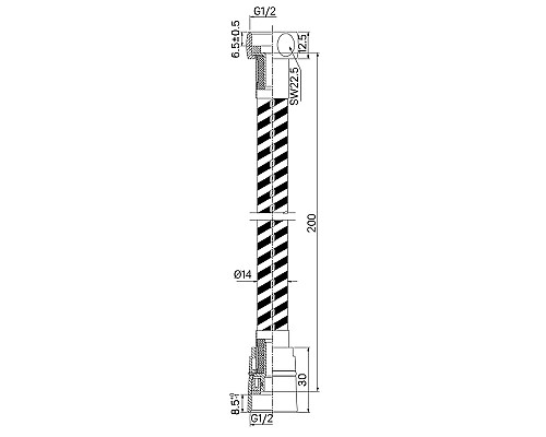 Душевой шланг Iddis Optima Home OPH20SLi19 Серебрянный