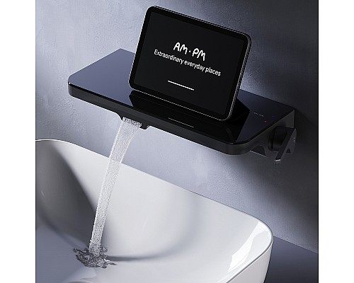 Смеситель для раковины AM.PM Func F8F72722 Черный матовый