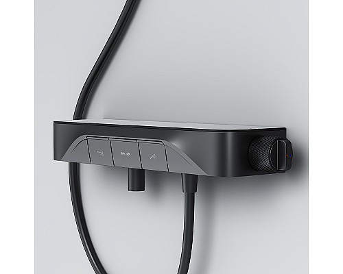 Смеситель для ванны AM.PM Func F8F10522 Черный матовый