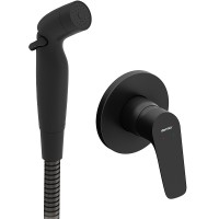 Гигиенический душ со смесителем Damixa Jupiter 777510300 Черный матовый