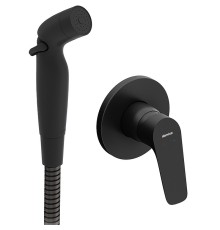 Гигиенический душ со смесителем Damixa Jupiter 777510300 Черный матовый