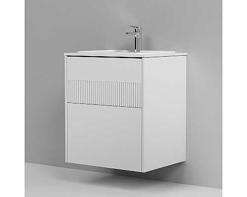 Тумба под раковину AM.PM Func 60 M8FFUX0602WM подвесная Белая матовая