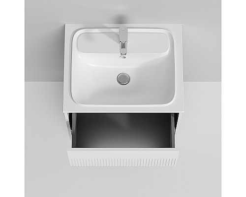 Тумба под раковину AM.PM Func 60 M8FFUX0602WM подвесная Белая матовая